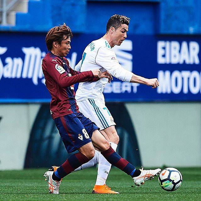 サッカーキングさんはInstagramを利用しています:「. エイバル奮闘も…レアル・マドリーが効率よく2得点で勝利、乾は終盤までプレー . #リーガエスパニョーラ 第28節 #エイバル　1-2　#レアルマドリード （2018.03.10） .…」 (28534)