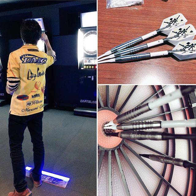 HALLLさんはInstagramを利用しています:「知野真澄プロのユニフォームを着てDMC セイバー アキュート投げたらコークが神がかった笑#知野真澄 #プロ #ダーツ #darts #DMC #Sabre #ダーツ友達募集  #ダーツ初心者」 (33679)