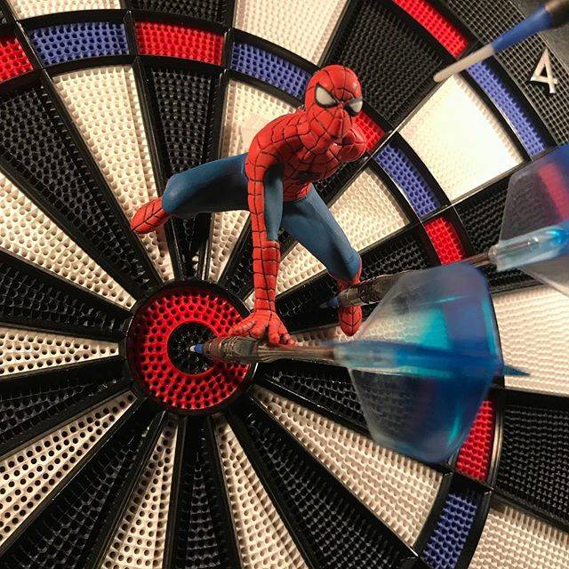 Hiroki NakamaさんはInstagramを利用しています:「#ダーツ #ダーツライブ #ダーツライブ200s #darts #dartslive #dartslive200s #スパイダーマン #spiderman #マーベル #marvel #フィルテイラー #フィルテイラーモデル #philtaylor」 (33684)