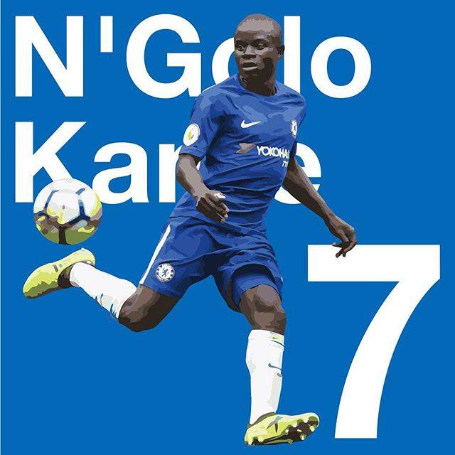 髙山　真秀 on Instagram: “N'Golo Kanteエンゴロ・カンテ#Kante #NGoloKante#Chelsea  #premierleague#france#Chelsea7#カンテ#チェルシー#プレミアリーグ#イラスト#イラストレーション#illustration” (39961)