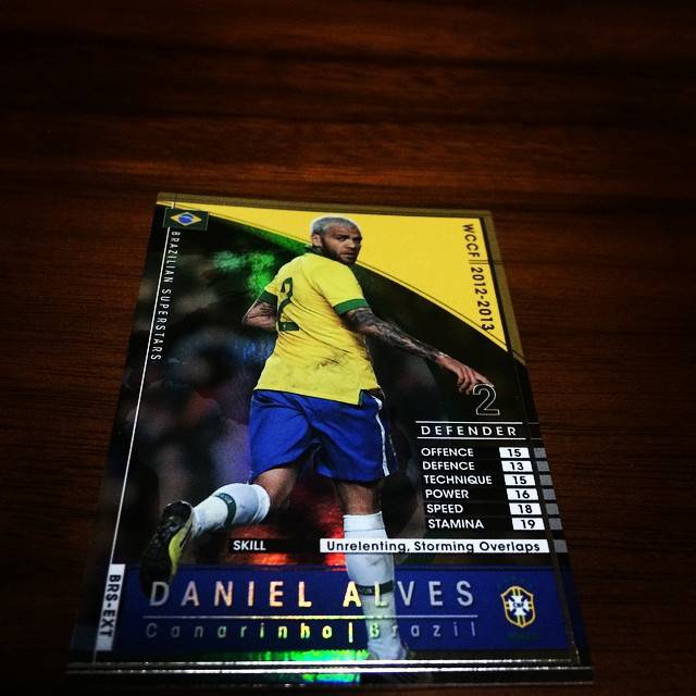 ボードゲームハウス・さんちゃご on Instagram: “#wccf#アウベス白髪アウベスかっこりん！” (40237)