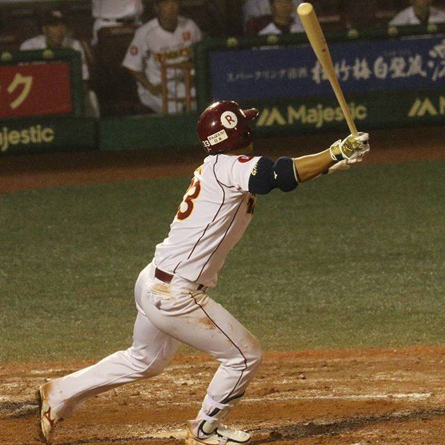 MASATO on Instagram: “#rakuteneagls  #銀次 #ginji33  #流し打ち  #雨2015.8.31” (40248)