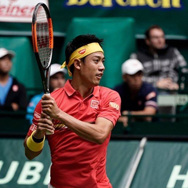harupi on Instagram: “錦織圭✖️日清食品 KEI NISHIKORI SPECIAL SITE 2018 ゲリー・ウェバー・オープン1回戦（25枚）より ・ もう一枚。少し笑ってるように見える素敵な写真だったので、単独で☺️ ・ #NISSIN @gerryweberopen_official…” (42791)