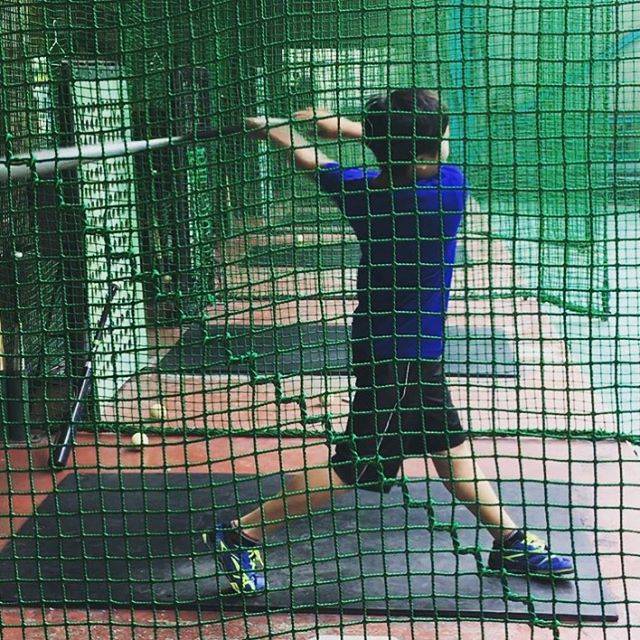 大平 武久 on Instagram: “#バッティングセンター#中学生#フルスイング” (46020)