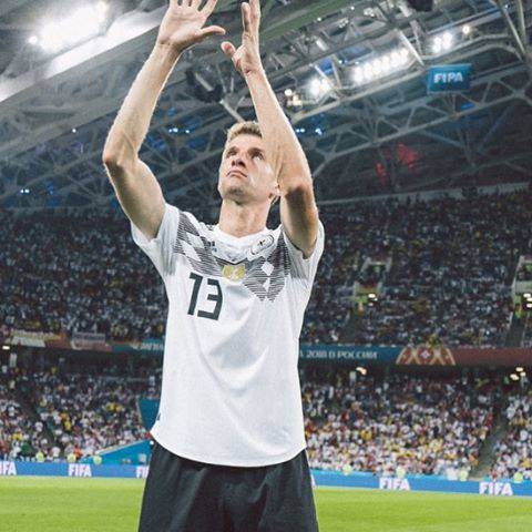 Thomas Müller on Instagram: “Thank you for your great support ????? #diemannschaft #worldcup #germany #esmuellert #dfb” (47880)