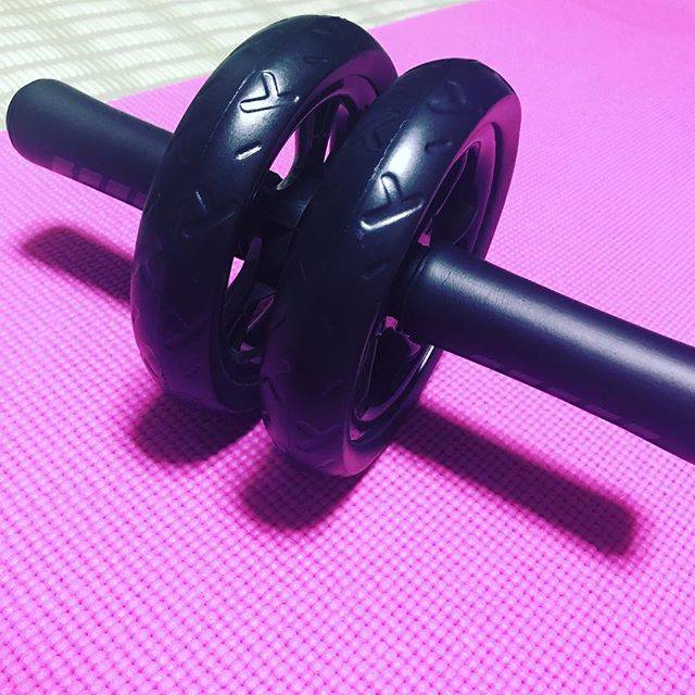 もりじゅん（・⊝・）ずんこさんはInstagramを利用しています:「腹筋ローラー、はじめました。まずは膝コロンで、5回×3セットを2日に1回で。がんばろぅΣ(σ｀･ω･´)σね！ #ダイエット開始 #腹筋ローラー始めました」 (48358)