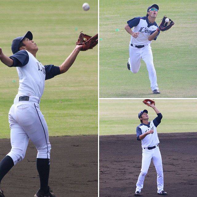 ぴよ on Instagram: “【秋季キャンプ151112】フライキャッチ３連発。#seibulions #151112秋季キャンプ #南郷スタジアム #フライキャッチ #山田遥楓 #戸川大輔 #金子侑司” (48904)