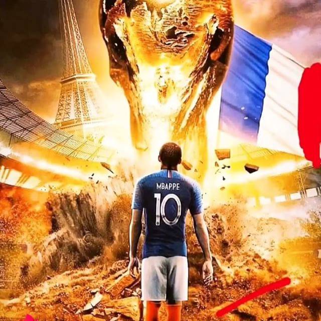 KUMIKO on Instagram: “Congrats! ?LES BLEUS?❤️Vive la France!??Who's your MVP? Me:#Griezmann#Mbappé#LukaModrić #?#TheWhiteStripes-#SevenNationArmy @fifaworldcup…” (49584)