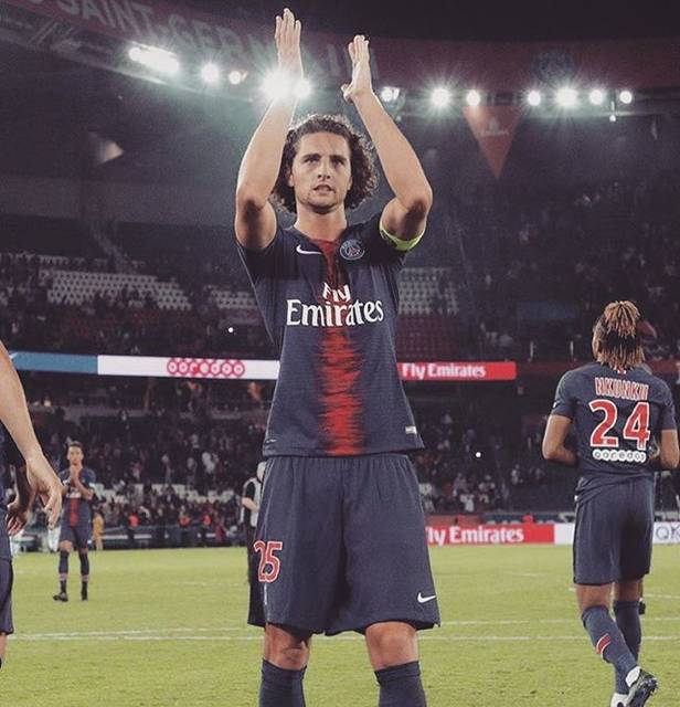 Adrien Rabiot on Instagram: “Bravo les gars ???? 5/5 ✅ @psg” (62217)