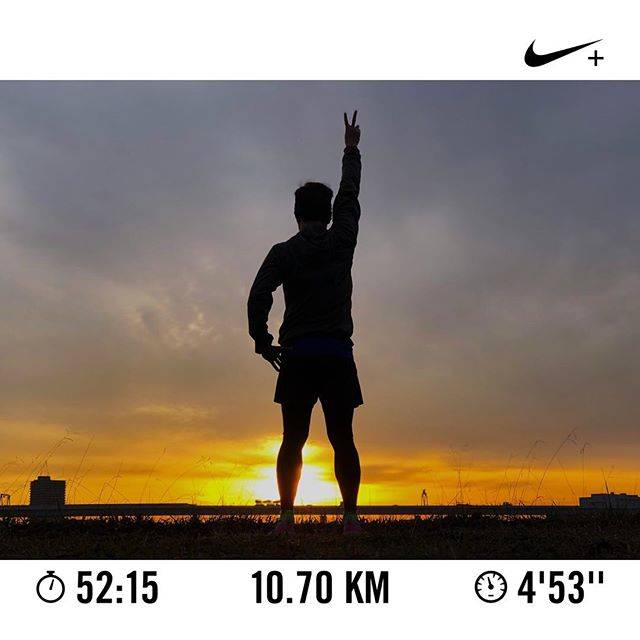 Hiroki Hanasaki on Instagram: “超お久しぶりの早朝ラン。気分的にどうしても朝日とともに走りたくて、夜中に何度も起きたw 曇りの予報なのに朝日が見れるなんて！(^^)なんかいいことあるかも〜！さぁ、今年もあとわずか。悔いなきようにいい締めくくりになりますように。 #マイファーストガーミン #ガーミン…” (65416)