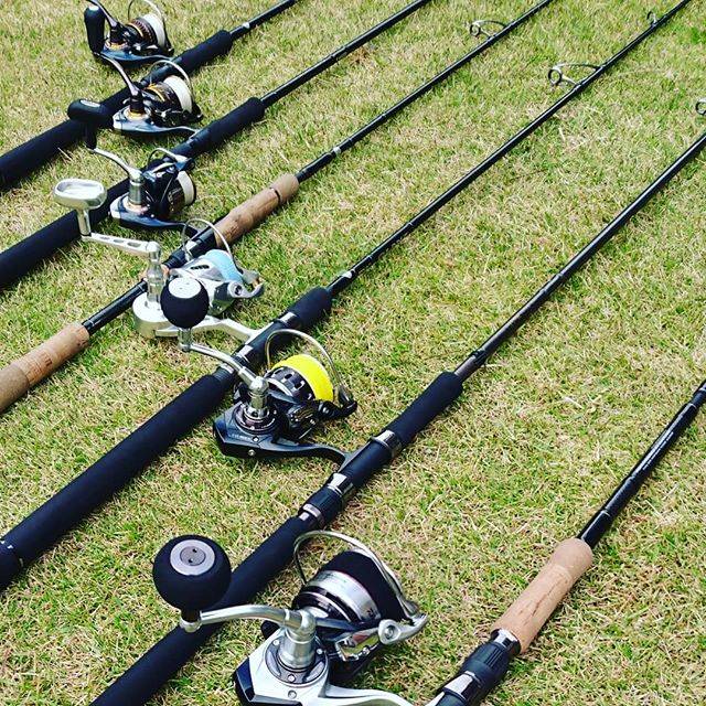 @suusan1945 on Instagram: “* * 釣りに出かけられないので お庭でタックル撮影をしました * * 《Tackle dataスピニング編》 ←もちろん全てPE仕様です * * ZENAQ PLAISIR ANSWER  PA93  Cast Master Daiwa 16 CERTATE…” (69536)