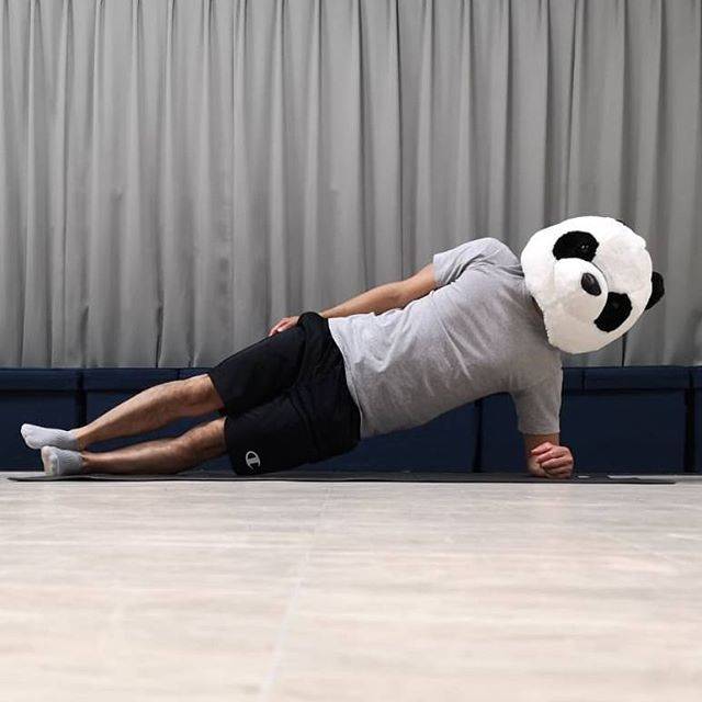 @PANDA_TRAINEE on Instagram: “テレビ見ながらやれる筋トレ。サイドプランク。#パンダ#ぱんだ#筋トレ#トレーニング#ワークアウト#サイドプランク#筋肉#家トレ #宅トレ#panda #training #workout #muscle #workoutathome #followme” (75702)