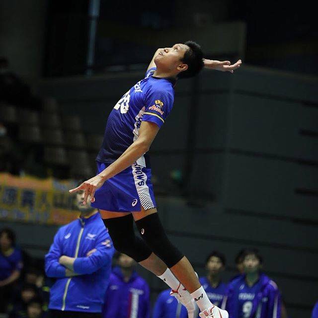一般社団法人日本バレーボールリーグ機構 on Instagram: “決定力に定評あり★ミャンマー出身アウントゥ選手の、あざやかなフォームから放たれる強烈なジャンプサーブ！ #バレーボール #バレー #バレーボール大会 #volleyball #volley #? #vリーグ #vleague #ジャンプサーブ #東レアローズ #アウントゥ…” (84730)