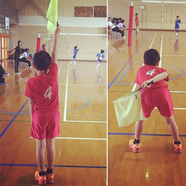 @kenkanchie on Instagram: “#部活男子 #様になってきた #連休全部試合#毎日練習頑張ってる#ゴールデンウィーク#ラインズマン#男子バレー#自立甘えん坊の息子頑張ってる姿?かーちゃんも応援?頑張ります‼️” (93660)