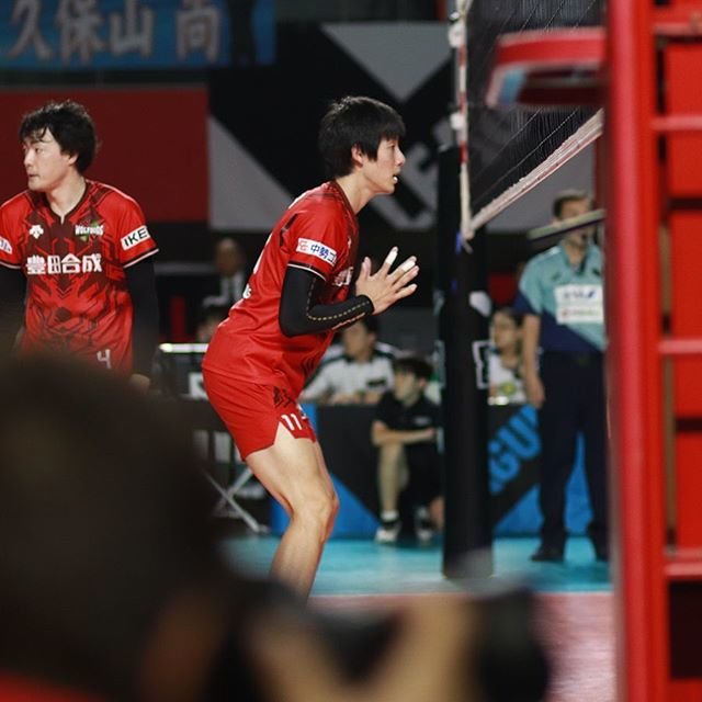 かける on Instagram: “真横…と思ってシャッターを切ったわたし…(まだありました)#Vリーグ #VLeague #バレーボール#ウルフドッグス名古屋 #傳田亮太 選手#ミドルブロッカー #武田テバオーシャンアリーナ #Vリーグはバレーだよ #volleyball2019.10.27” (93678)