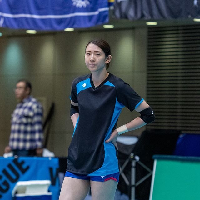Jin WATANABE on Instagram: “*2019.10.19#江畑幸子 選手#pfuブルーキャッツ #vリーグ #vリーグはバレーだよ #vリーグはバレーボールだよ 試合前の一コマ” (94694)