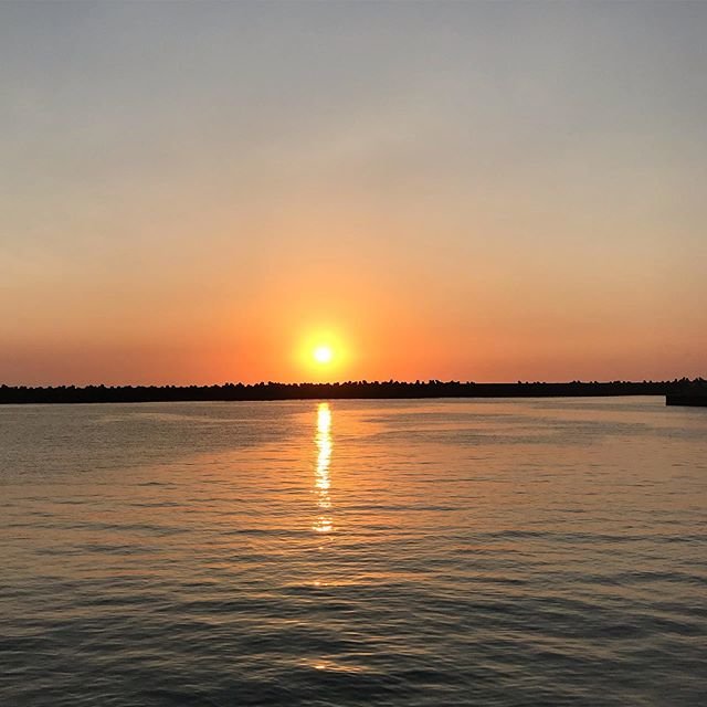 ふぐたろう on Instagram: “銚子全然釣れないやん！！！朝焼け綺麗なだけ！！！? ?…” (95464)