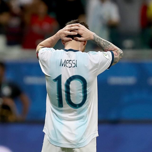 サッカーキング on Instagram: “. ?? Colombia defeated ??Argentina （2019.06.15） . ?Photo by Bruna Prado/Getty Images . #LionelMessi #Messi #メッシ #コパアメリカ #CopaAmerica…” (100400)