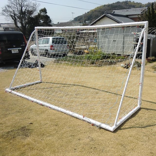 サッカーゴール専門店 on Instagram: “少年サッカーチームで人気のPVCサッカーゴール！ ・ 後ろから見たゴールです。ゴールサイズは、横幅3.6m×高さ1.8m×下奥行1.2m ・ ・ ・ #サッカーゴール #サッカーゴール購入 #サッカーゴール通販 #サッカーゴール組立式 #少年サッカー #少年サッカーチーム…” (102941)