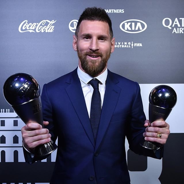 サッカーキング on Instagram: “. FIFA年間最優秀選手は… （2019.09.23） . ?Photo by Tullio Puglia - FIFA/FIFA via Getty Images . #TheBest #FIFAFootballAwards #TheBestAwards #メッシ…” (103652)