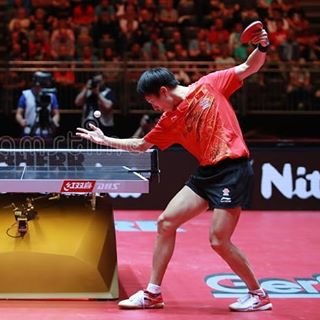 Table Tennis Advisory on Instagram: “Lin Gaoyuan and his unique serve. What would you call it? This is so stylish... I would call it the Dragon? serve... However, dragon refers…” (110112)