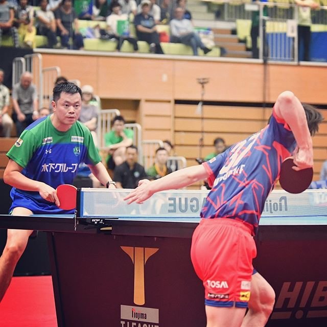 T.LEAGUE（Tリーグ） on Instagram: “#Tラリー  #松平健太 が思わず笑うしかなかった魔球とは！？至極の！15回！松平健太 #TT彩たま vs #ホウエイチョウ #木下マイスター東京 のラリーを！  #KentaMatsudaira  vs  #HouYingchao #Tリーグ #卓球  #ノジマTリーグ　…” (110142)