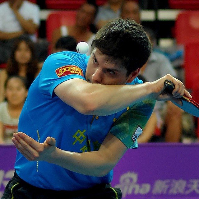 TableTennisDaily ? on Instagram: “All eyes on the ball! #Focus #DimitrijOvtcharov” (110145)