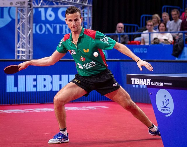 Sportfotos Lüthi on Instagram: “Tiago Apolonia / Europe Top 16 Cup 2019 Montreux / mehr Fotos auf http://sportfotos-luethi.ch/  #tischtennis #tabletennis #tennisdetable…” (110702)