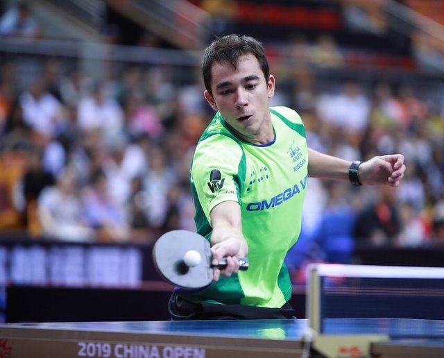 Hugo Calderano - Table Tennis on Instagram: “Venci meus dois jogos hoje no Aberto do Japão contra Takuya Jin ?? e Ruwen Filus ?? ?? Nessa madrugada (1:10 de Brasília) enfrento Lin Yun-…” (111230)