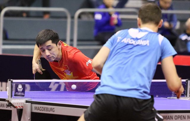 Sportfotos Lüthi on Instagram: “Zhang Jike vs. Tiago Apolonia, German Open Magdeburg 2017 #tischtennis #tenisdemesa #tabletennis #tennisdemesa #tennisdetable #pingpong…” (111362)