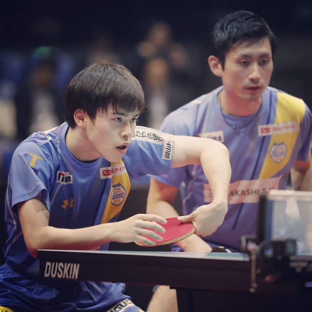 T.LEAGUE（Tリーグ） on Instagram: “#TFinalGame  #丹羽孝希 #張本智和  vs  #上田仁 #森薗政崇  #KokiNiwa #TomokazuHarimoto  vs  #JinUeda #MasatakaMorizono #Tリーグ 最終ゲームは6-6から そこには新たな物語がある  2019…” (112616)