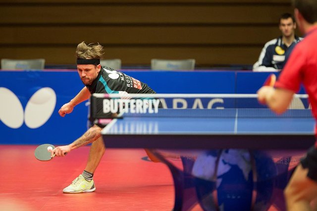 Simon Fabig on Instagram: “Such a great Player with unbelievable touch: Michael Maze. This Is one of my favorite shots of  #ttcl in 2017 #tabletennis  #tischtennis…” (112772)