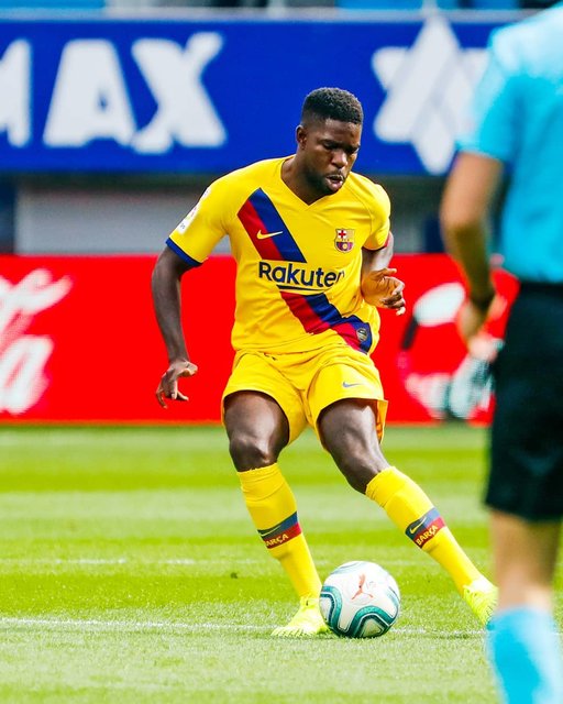 FC Barcelona (from ?) on Instagram: “Big Sam back with a clean sheet ? @samumtiti” (115581)