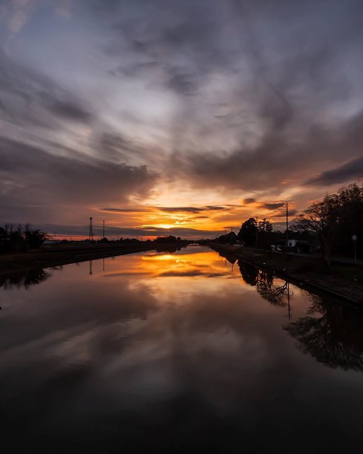 Koichi on Instagram: “朝なのに夕景。#夕景 #リフレクション #河内町 #咲くや姫 #新利根川 #eveningview #sunset #river #reflection #kawachitown #ibarakigram” (115600)