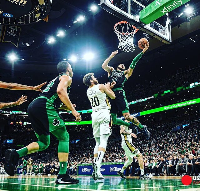 Bob DeChiara ?????‍♂️? on Instagram: “Jason Tatum with a career high 41 points tonight vs the Pelicans. . . #nbaceltics #bostonceltics #tdgarden #bostonma #jasontatum0??…” (120088)
