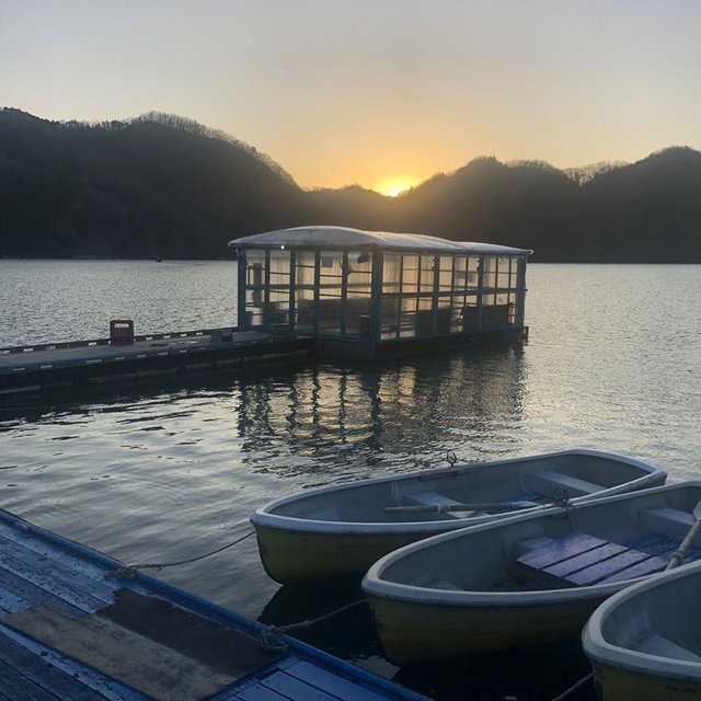 振興ボートワカサギ on Instagram: “今日の相模湖です！ 今日は若者が相模湖に集結しドーム桟橋の補修と桟橋延長しました！ これで昼間も釣れれば良いかなぁー！ 明日から昼間の魚影チェックを叔父さま達に任せます笑笑  詳しくは振興ボートに問い合わせ下さい！ お問い合わせ時間 9時〜16時迄…” (120447)