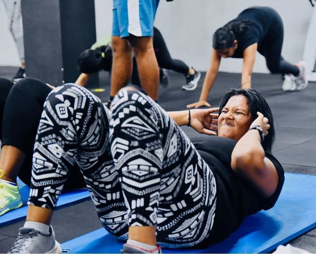 Sweatbox45 on Instagram: “Break a sweat ?? #abs #training #fitnessgoals #fitness #fitfam #fitspo #mauritius #ilemaurice #abstrainingday #breakasweat #nopainnogain…” (120616)