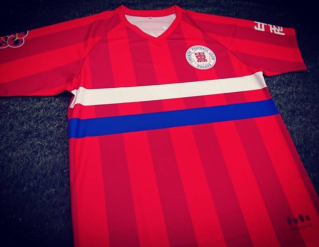 amicotte アミコッテ’s Instagram profile post: “中京高校サッカー部 OBﾕﾆﾌｫｰﾑ⚽  10/22  各校のOBが一堂に会して行われた愛知県 高校サッカー選手権OB大会⚽  ﾕﾆﾌｫｰﾑ一式製作させて頂きました。 台風接近による悪天候の中、結果やいかに‼  #amicotte #amicotte soccer…” (121928)