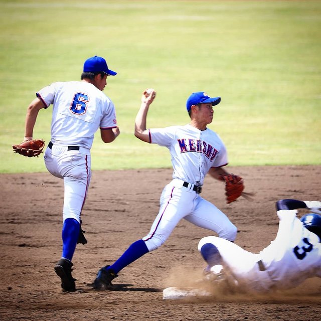 汗と涙。高校野球 on Instagram: “#増田陸 #明秀日立 #ゲッツー” (122559)