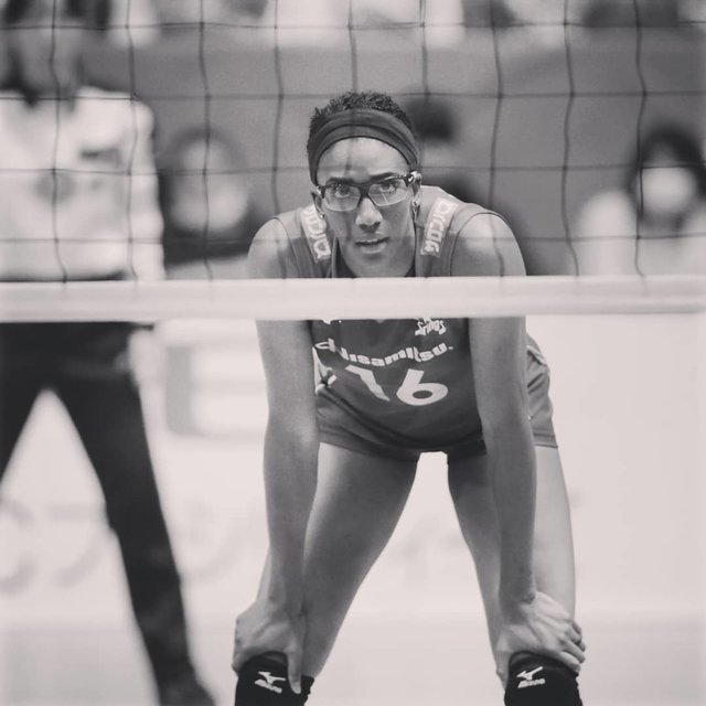 DERA’s Instagram profile post: “2018/11/25大田区総合体育館#フォルケアキンラデウォ#FolukeAtinukeAkinradewo#ルーク#久光製薬スプリングス#2018_19VLeague女子#Vリーグ” (122678)