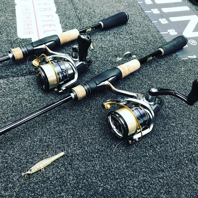 佐々一真 on Instagram: “TOP50第2戦でのメインパターンはプロップベイト！ プロップでキーパー釣りながら魚を見つけたらサイトという展開。 初日はエクスプライド266Lにバンキッシュ2500S。 2日目からはショートバイト対策とキャスト精度アップのため265UL＋に変更していました。 #TOP50…” (123309)