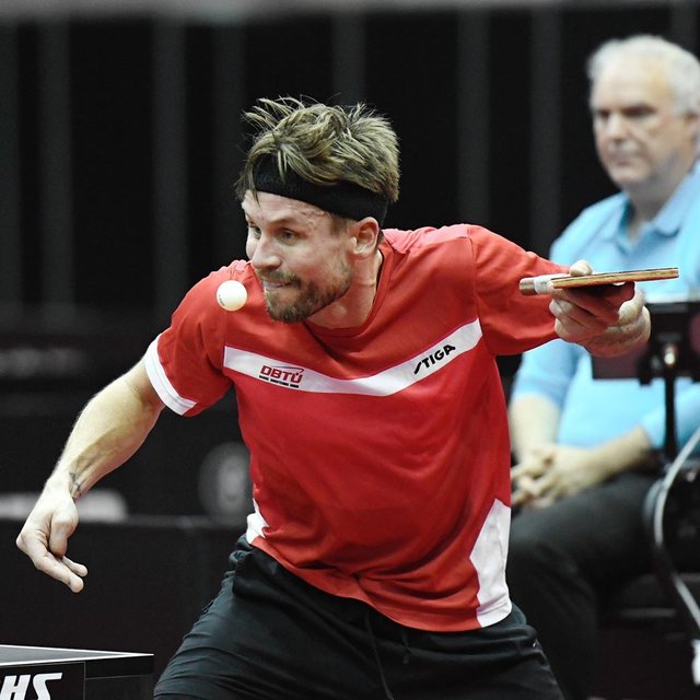 卓球レポート（バタフライ）’s Instagram photo: “The most watched match in the qualifying round; European legends Maze vs Karakasevic!#wttc2019budapest #tabletennis” (125347)