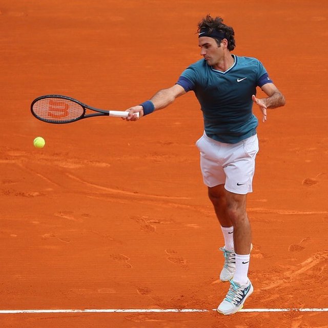 ?? Roger Federer ? on Instagram: “That forehand ?? @rogerfederer ?? @rolexmontecarlomasters ??? . #rogerfederer #federer #rafaelnadal #nadal #djokovic #atp #atptour…” (126030)