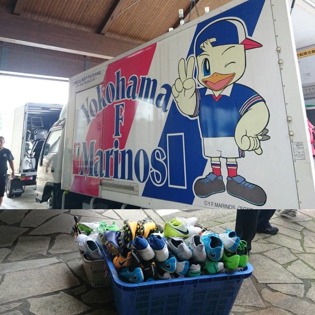 ようよ’s Instagram profile post: “キャンプ無事終了しましたね☺ もう帰浜してると思いますが、この2台のトラック満載の荷物の整理や洗濯、スパイクの手入れなど、今頃ホペイロさん、スタッフのみなさんが汗だくで頑張ってらっしゃるんでしょう ね。本当にお疲れ様です? #fmarinos #十日町キャンプ  #山崎慎…” (127082)