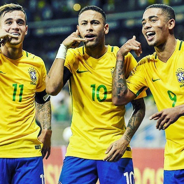 kobayasi yui推し on Instagram: “今のブラジル代表って強くね？  #ネイマール#ガブリエル・ジェズス #コウチィーニョ#フェルミーノ #アリソン#チアゴ・シウバ#カゼミーロ #ダニエウ・アウベス#チアゴ・シウバ 前線スタメン争いやばそう。…” (128387)