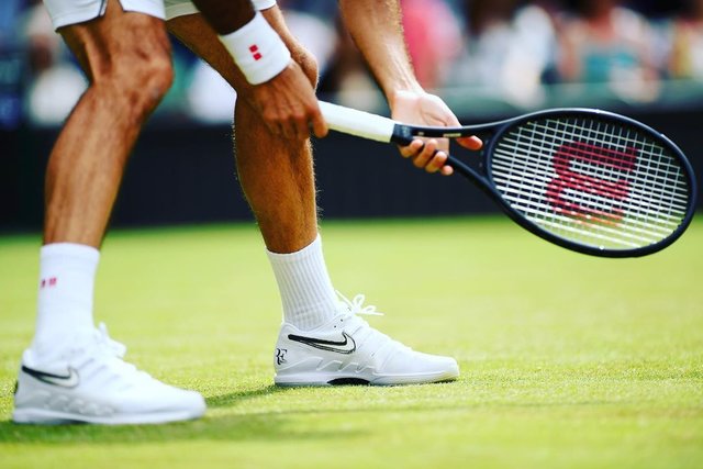 Wilson Tennis on Instagram: “FED  V NADAL #40 STARTS NOW.” (129083)