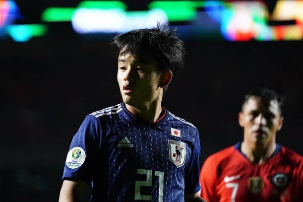 久保建英/Takefusa Kubo fanpage on Instagram: “. ??Representation from Japan? ??Representante de Japón? ??代表戦より?早く見たいな！ #久保建英 #マジョルカ #fc東京 #レアルマドリード #サッカー日本代表 #kubo #take #realmadrid…” (130408)