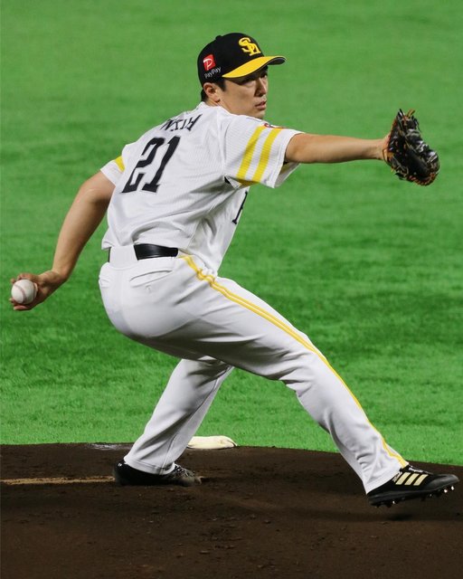 ゆりかもめ on Instagram: “2019.8.22.#sbhawks #和田毅” (130505)