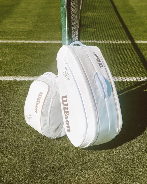 Wilson Tennis on Instagram: “Wimbledon might be over, but these white Federer DNA bags are still ???” (131039)