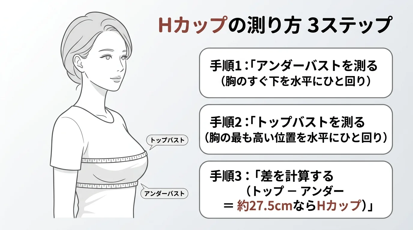 胸 の 大き さ カップ